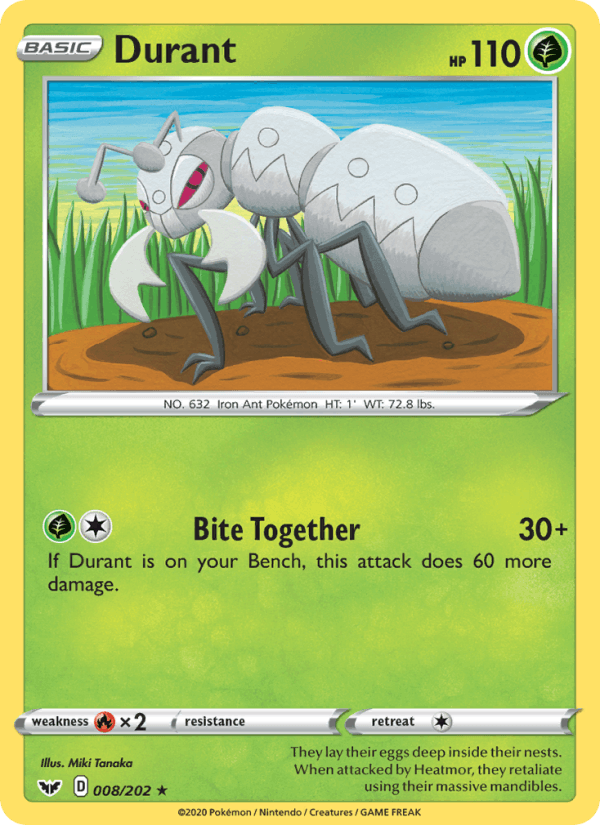 Durant (SWSH01: Sword & Shield Base Set)