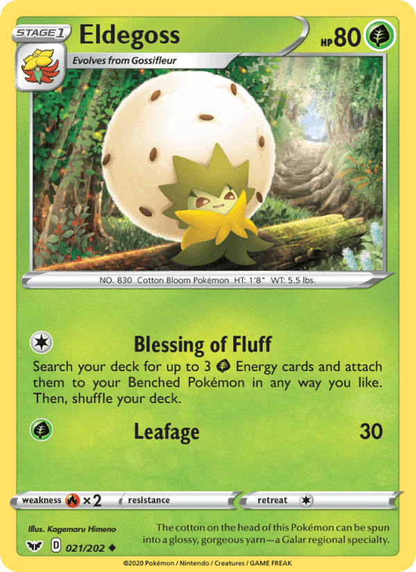 Eldegoss (SWSH01: Sword & Shield Base Set)