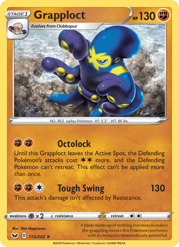 Grapploct (SWSH01: Sword & Shield Base Set)