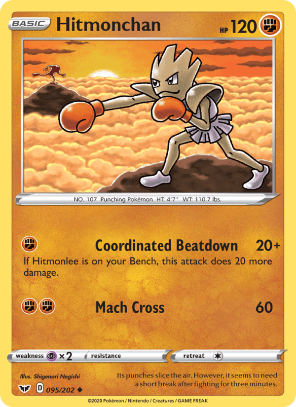 Hitmonchan (SWSH01: Sword & Shield Base Set)
