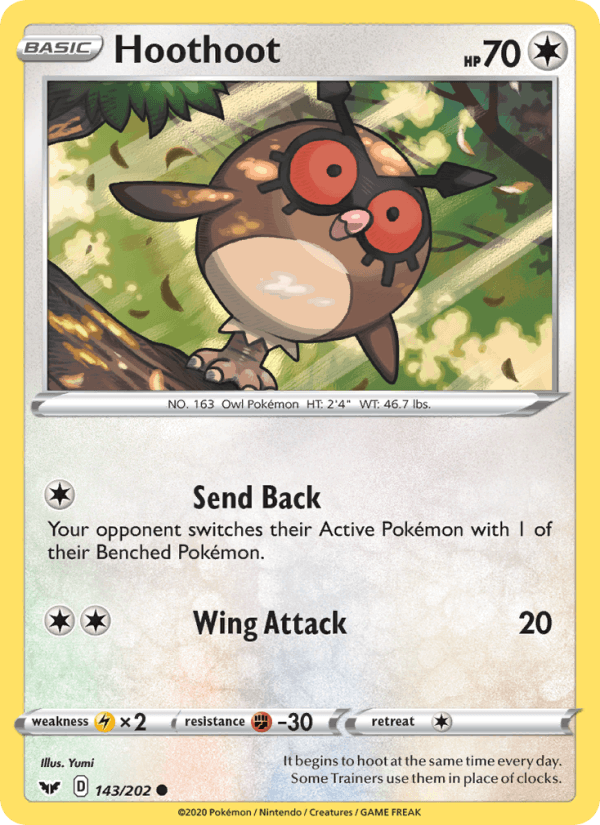 Hoothoot (SWSH01: Sword & Shield Base Set)