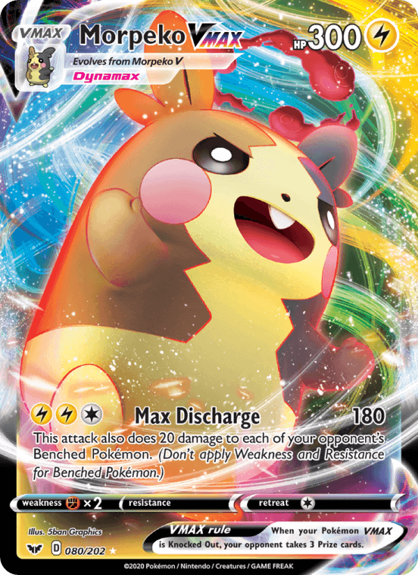 Morpeko VMAX (SWSH01: Sword & Shield Base Set)