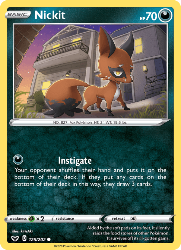 Nickit (SWSH01: Sword & Shield Base Set)