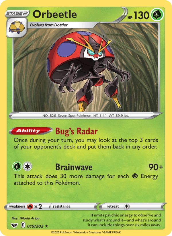 Orbeetle (SWSH01: Sword & Shield Base Set)