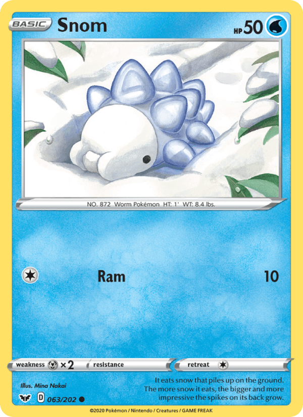 Snom (SWSH01: Sword & Shield Base Set)