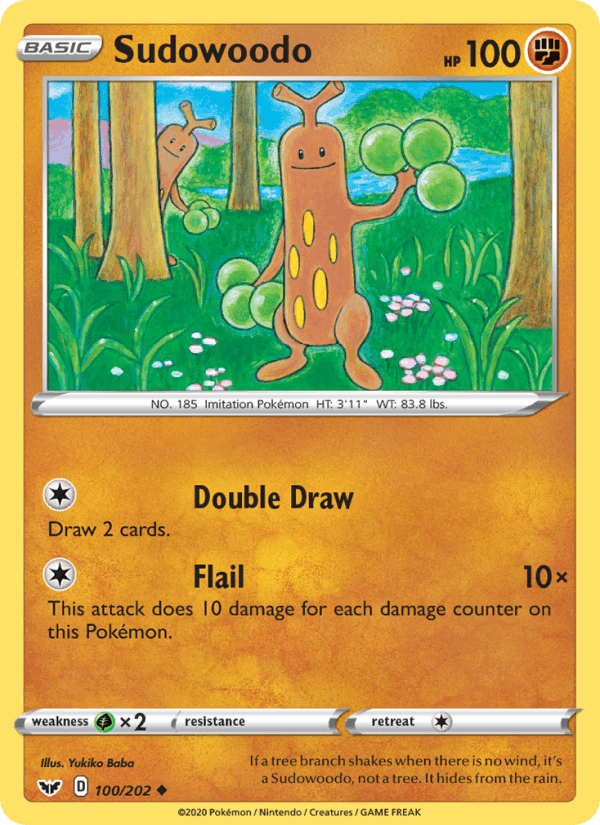 Sudowoodo (SWSH01: Sword & Shield Base Set)