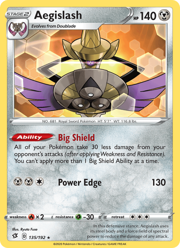 Aegislash (SWSH02: Rebel Clash)