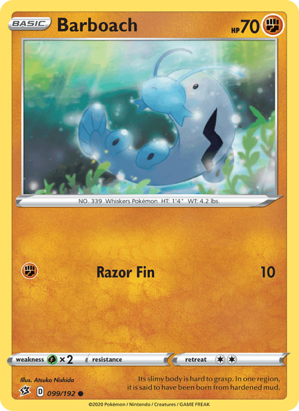 Barboach (SWSH02: Rebel Clash)