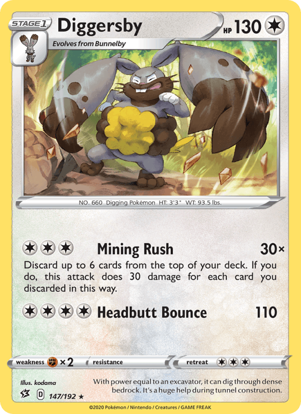 Diggersby (SWSH02: Rebel Clash)