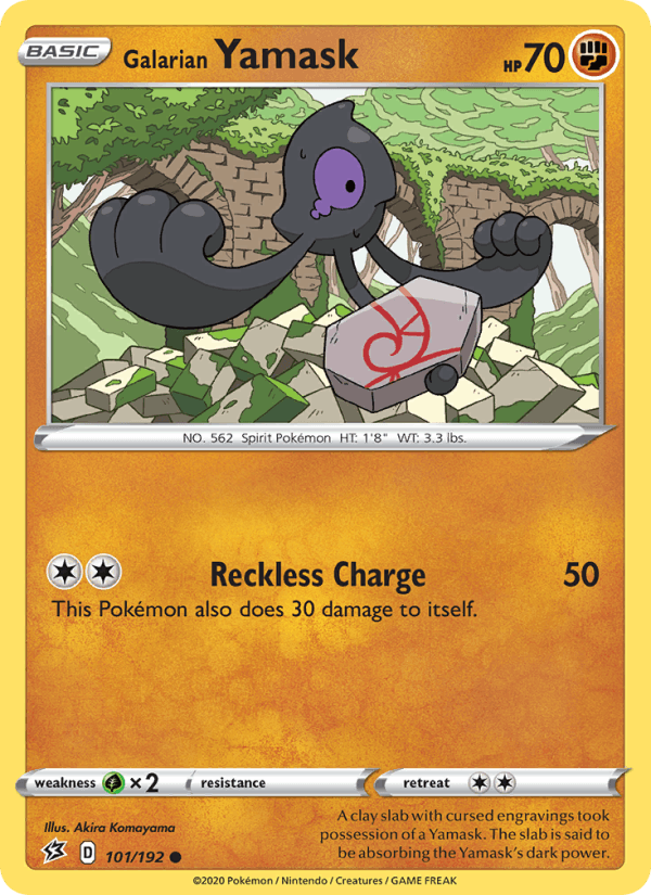 Galarian Yamask (SWSH02: Rebel Clash)