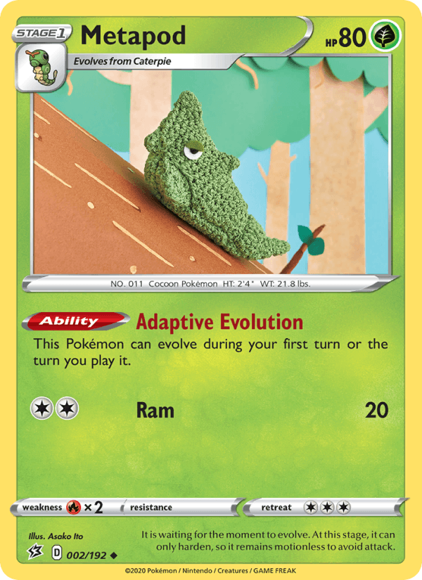 Metapod (SWSH02: Rebel Clash)