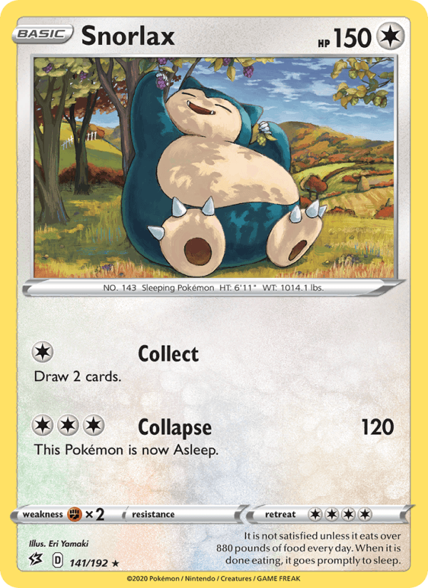 Snorlax (SWSH02: Rebel Clash)