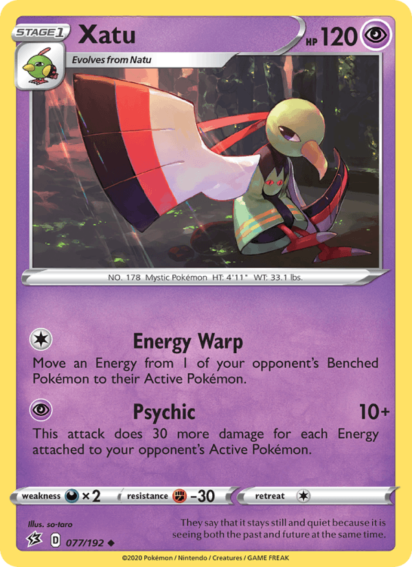 Xatu (SWSH02: Rebel Clash)