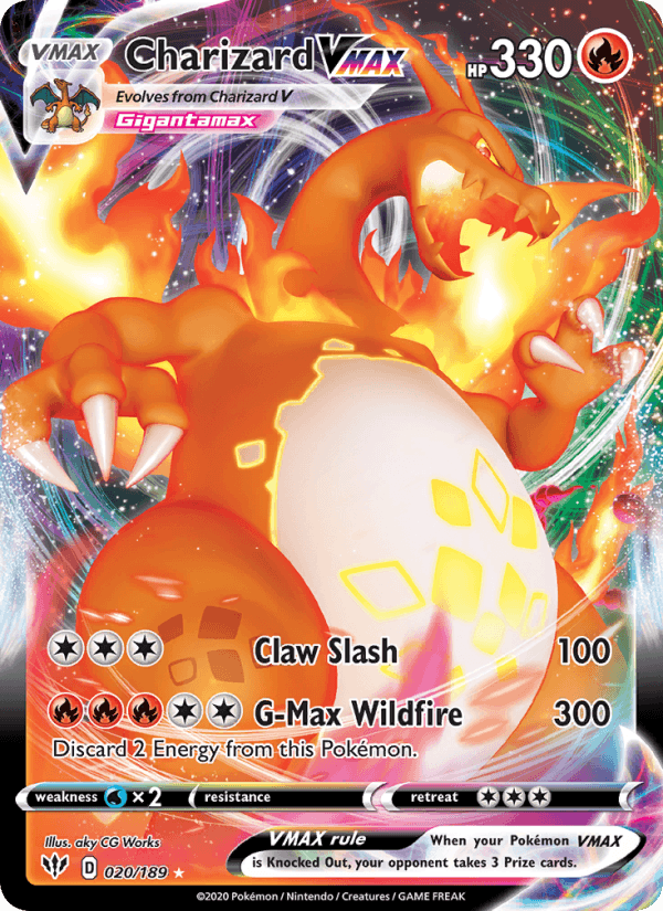Charizard VMAX (SWSH03: Darkness Ablaze)