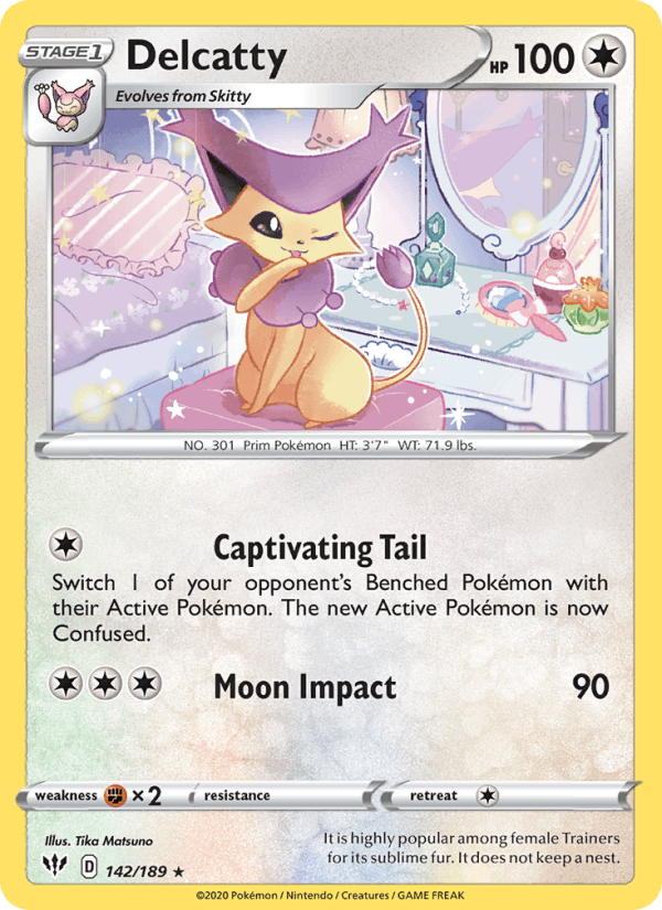 Delcatty (SWSH03: Darkness Ablaze)