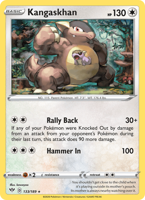 Kangaskhan (SWSH03: Darkness Ablaze)