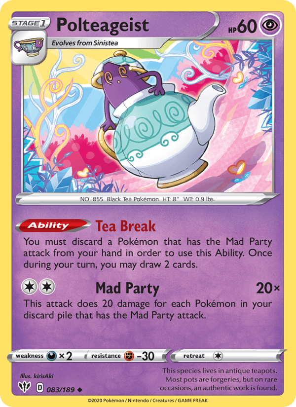 Polteageist (SWSH03: Darkness Ablaze)