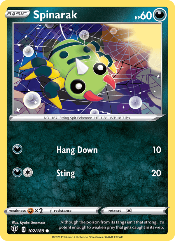 Spinarak (SWSH03: Darkness Ablaze)