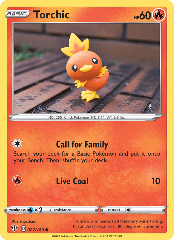 Torchic (SWSH03: Darkness Ablaze)