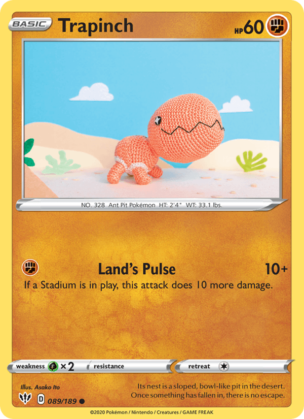 Trapinch (SWSH03: Darkness Ablaze)