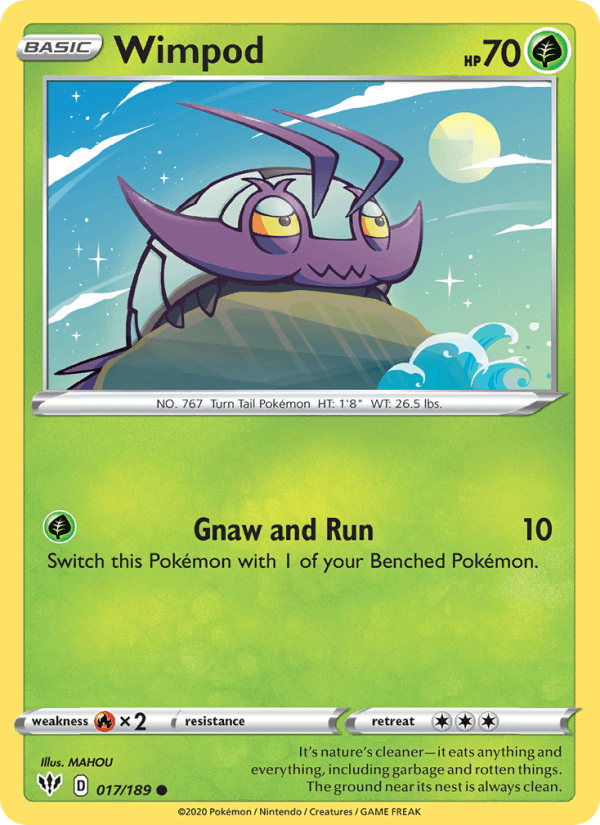 Wimpod (SWSH03: Darkness Ablaze)