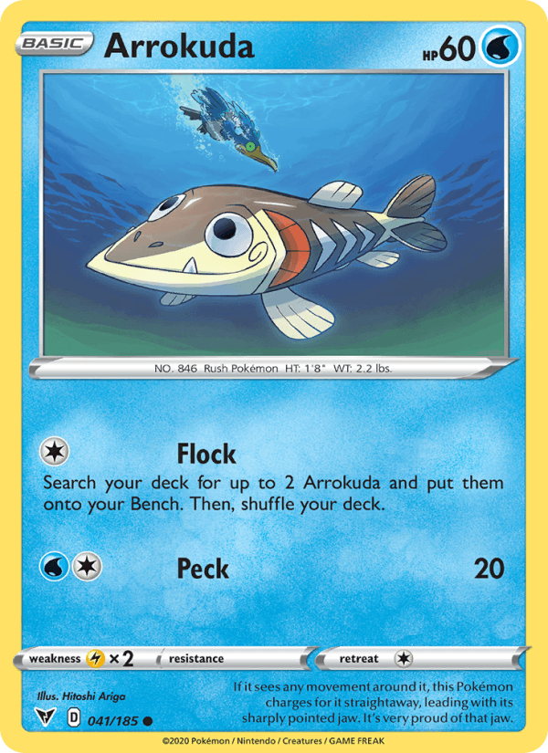 Arrokuda (SWSH04: Vivid Voltage)