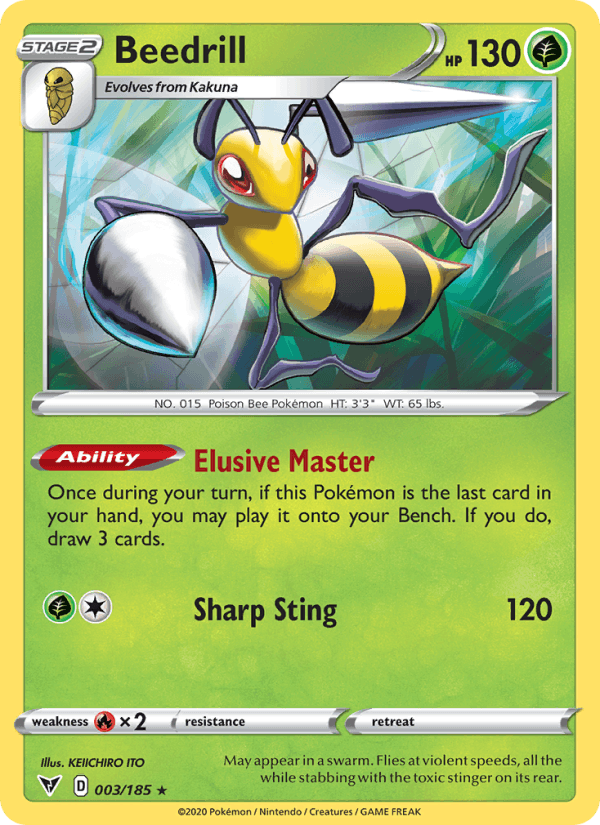 Beedrill (SWSH04: Vivid Voltage)