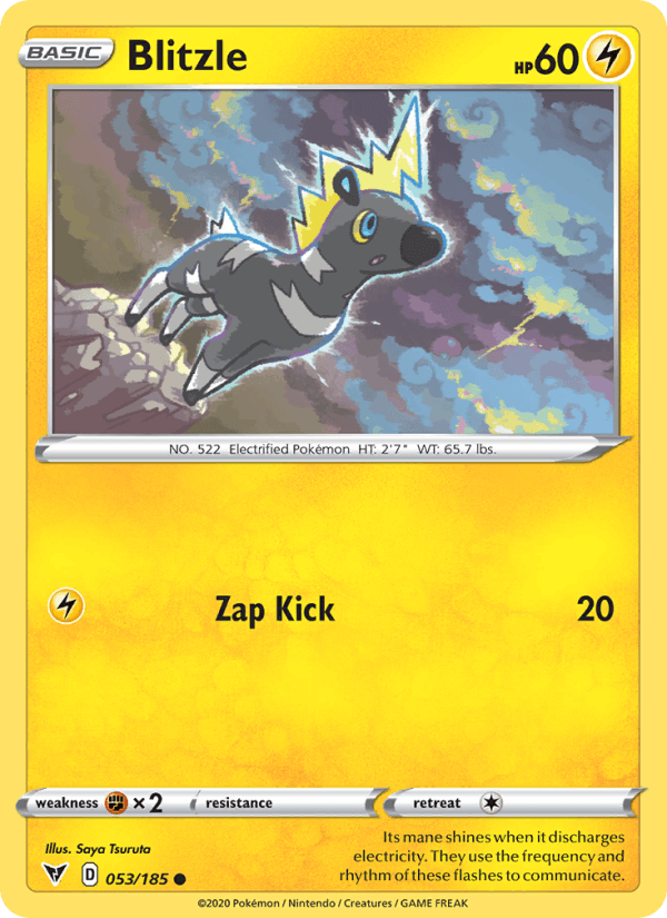 Blitzle (SWSH04: Vivid Voltage)