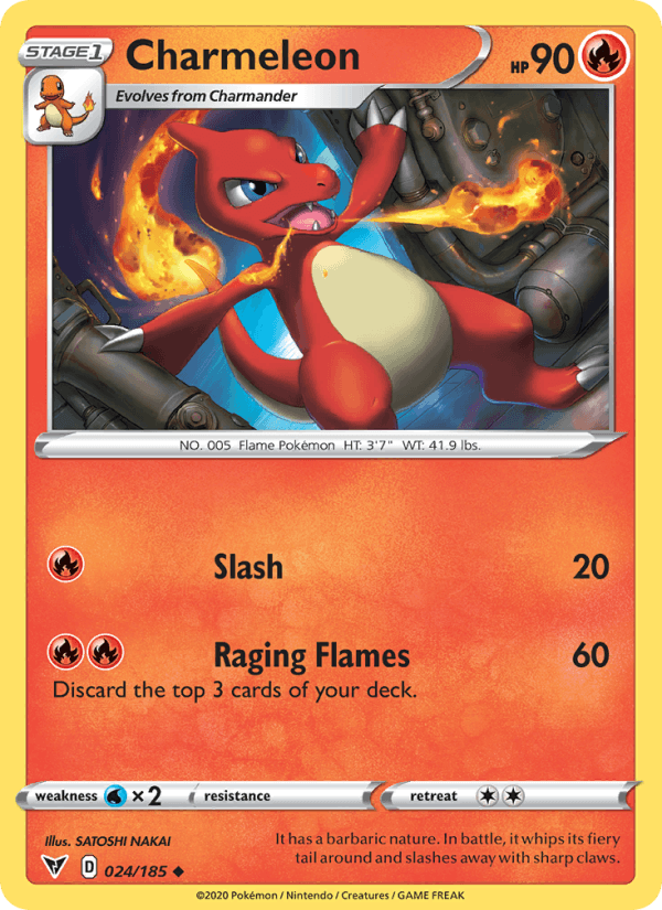 Charmeleon (SWSH04: Vivid Voltage)