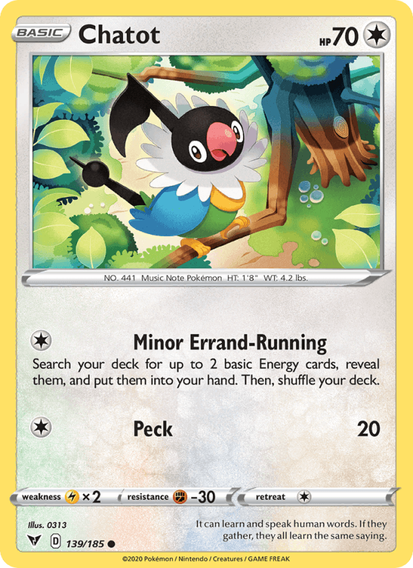 Chatot (SWSH04: Vivid Voltage)
