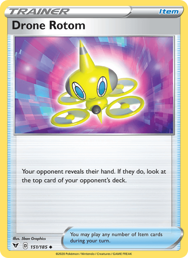 Drone Rotom (SWSH04: Vivid Voltage)