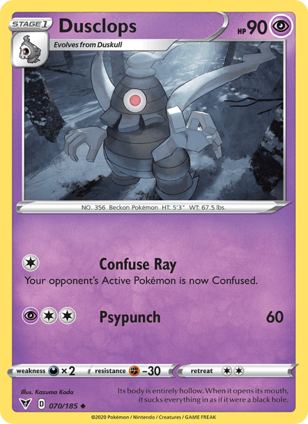 Dusclops (SWSH04: Vivid Voltage)