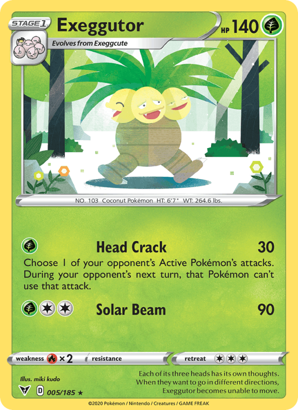 Exeggutor (SWSH04: Vivid Voltage)