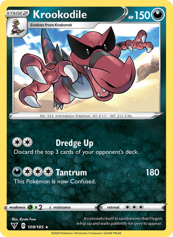 Krookodile (SWSH04: Vivid Voltage)