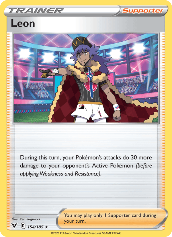 Leon (SWSH04: Vivid Voltage)