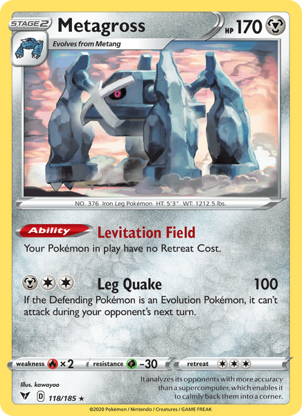 Metagross (SWSH04: Vivid Voltage)