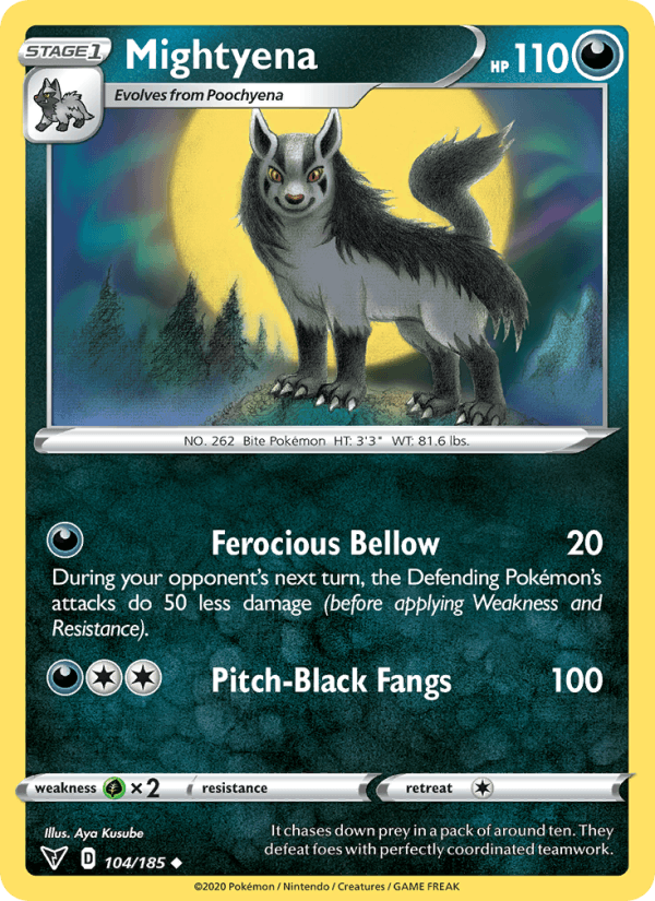 Mightyena (SWSH04: Vivid Voltage)