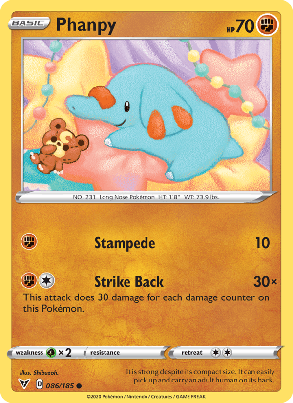 Phanpy (SWSH04: Vivid Voltage)