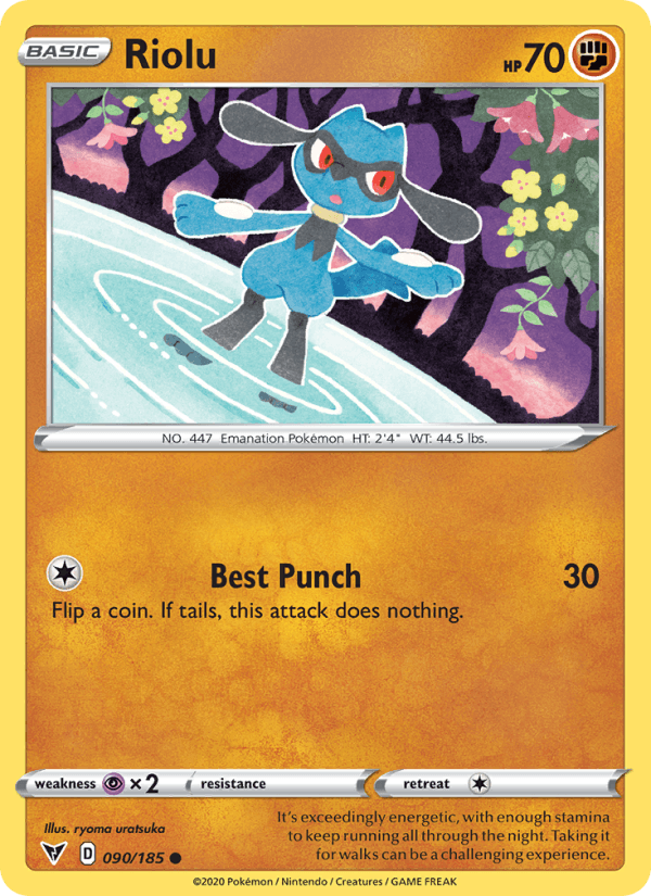 Riolu (SWSH04: Vivid Voltage)
