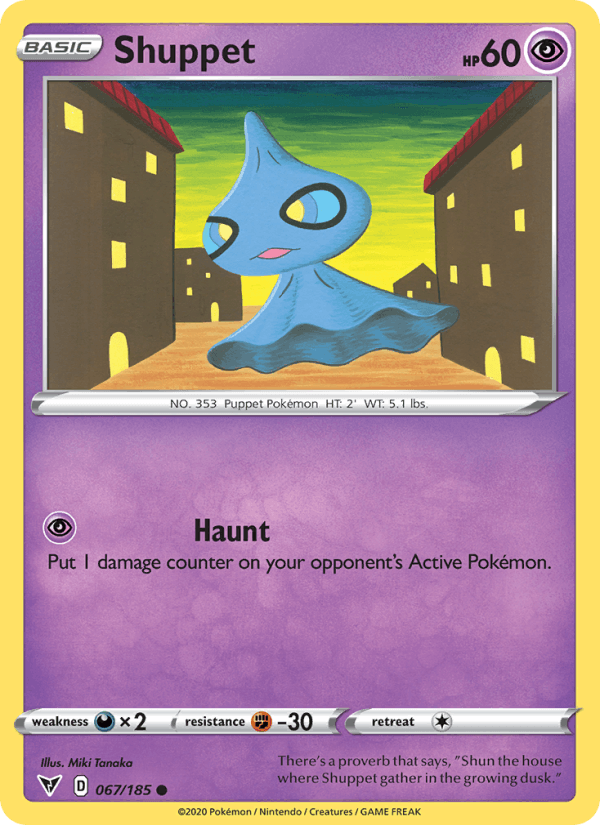 Shuppet (SWSH04: Vivid Voltage)