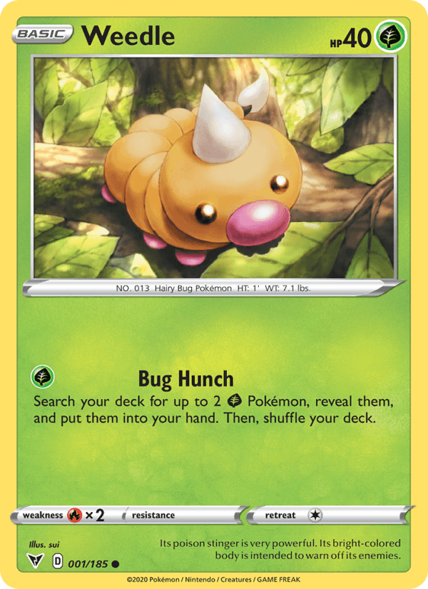 Weedle (SWSH04: Vivid Voltage)