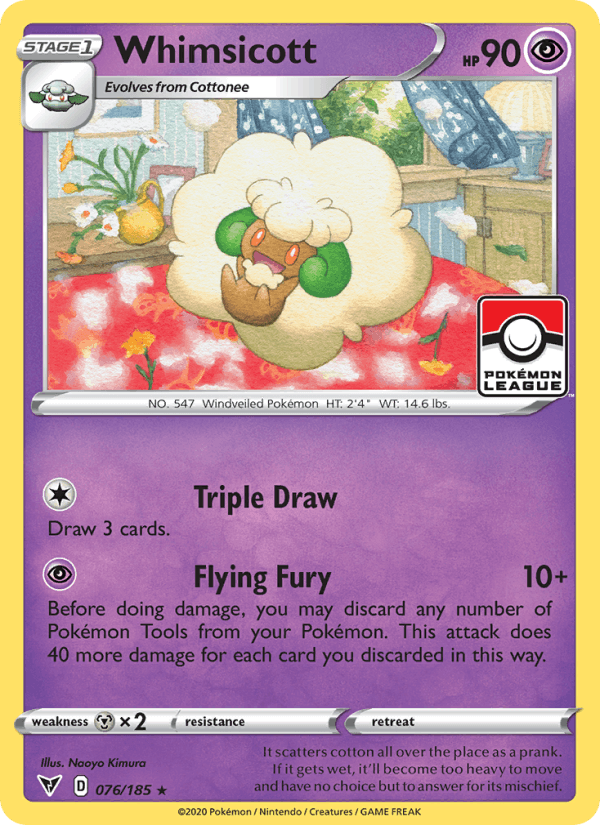 Whimsicott (SWSH04: Vivid Voltage)