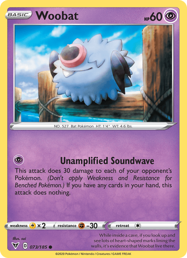 Woobat (SWSH04: Vivid Voltage)