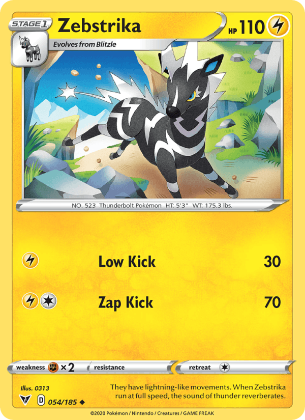 Zebstrika (SWSH04: Vivid Voltage)