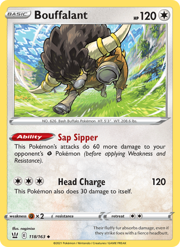 Bouffalant (SWSH05: Battle Styles)