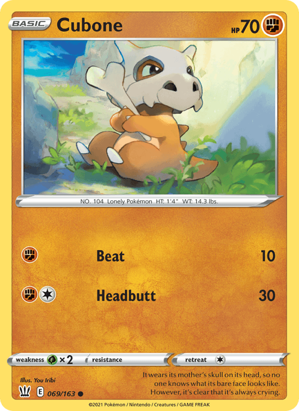 Cubone (SWSH05: Battle Styles)