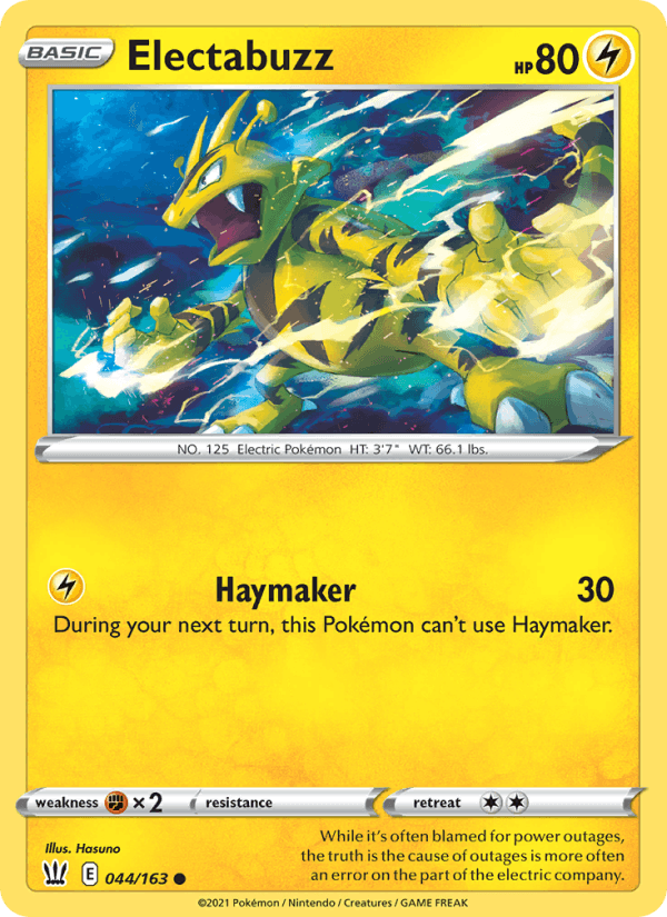 Electabuzz (SWSH05: Battle Styles)