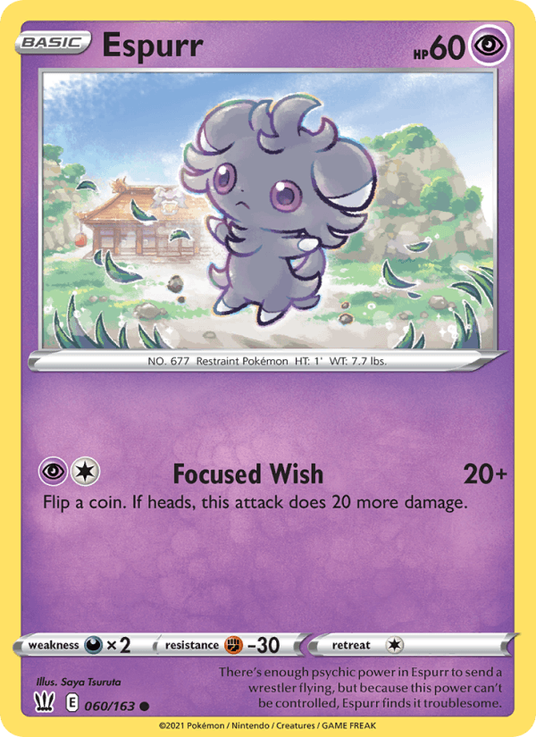 Espurr (SWSH05: Battle Styles)