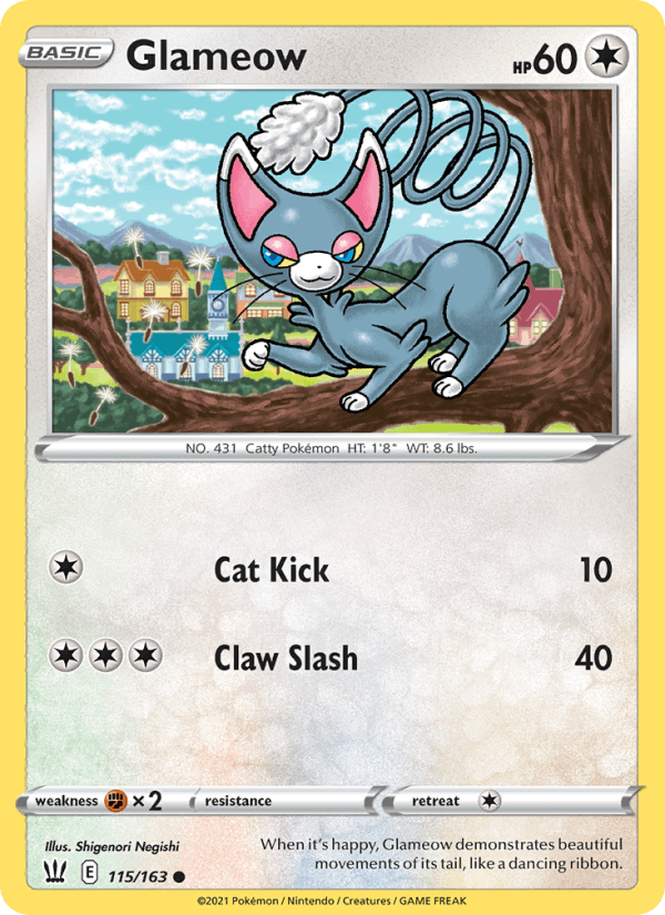 Glameow (SWSH05: Battle Styles)