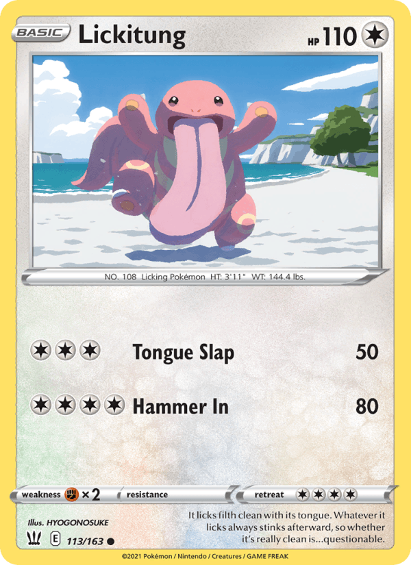 Lickitung (SWSH05: Battle Styles)
